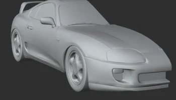 Toyota Supra MK4 Настенный 3