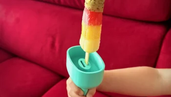 Ручка для мороженого и каплеуловитель для детей / Eis Han...