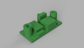 LM2596S Заглушка понижающего модуля (и крепление)........... 1