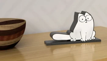Светящийся кот Саймона wled илиled 1