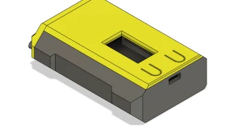 Корпус модуля Heltec LoRa32 V3 с аккумулятором емкостью 1.. 1