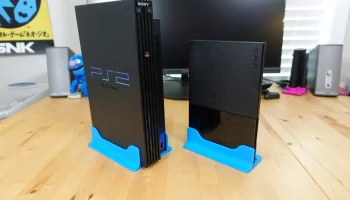 Толстая и тонкая вертикальные подставки для PlayStation 2 Толстая и тонкая вертикальные подставки для PlayStation 2