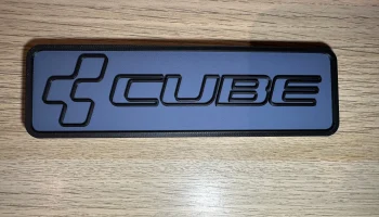 Логотип велосипеда CUBE 1