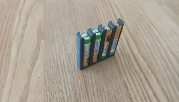 Батарейки АА - ААА простая КОРОБКА - держатель на 4, 6, 8, 10, 12 шт. 3