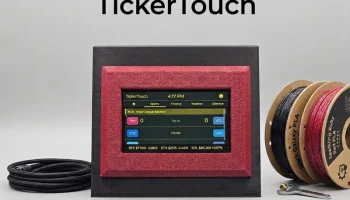 TickerTouch - ваше настольное устройство........