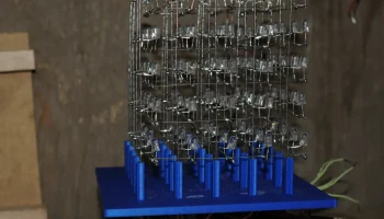 Основание светодиодного куба 5x5x5 1