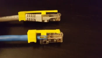 Ремонт зажима кабеля Ethernet RJ45 Ремонт зажима кабеля Ethernet RJ45