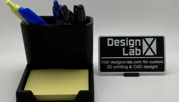 Наклонная ручка и держатель для заметок - designx-lab.com... 2