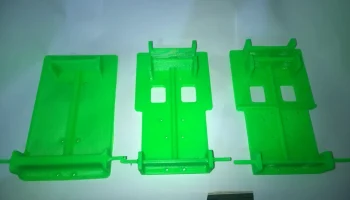 Модульное шасси танкового робота Arduino, напечатанное на... 4