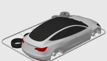 Карта комплекта Tesla Model 3 (масштаб 1:24)......... 4