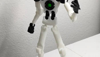 ETP-Bot V2 - Фигурка - легко распечатать с помощью PLA... 6