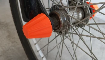 Крышка оси велосипеда BMX