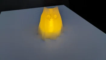 Cute Cat Ghost (светодиодная чайная лампа)... 1