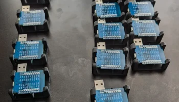 USB-розетка - мини-футляр ESP32 D1 для ESpresense и mmWave 9