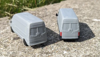 Фургон Mercedes-Benz Sprinter - масштаб 1:87 2