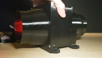 Линейный вентилятор для вентиляции 3D-принтера - воздуховод  2