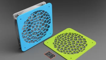 Крышка вентилятора охлаждения - Voronoi Design - Принтер ..