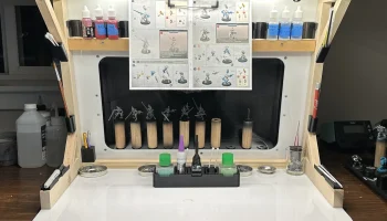 Стенд для хобби с аэрографом 4