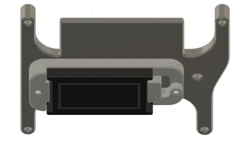 Низкопрофильный кронштейн на DIN-рейку для V0.2........