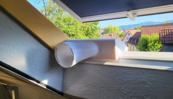 Dachfensteranschluss Klimager&auml;t / Канальный кондиционер д...