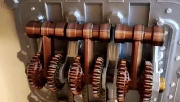 Тройной механизм и рычажный выключатель света......... 0