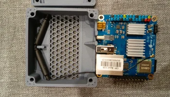 Оранжевый корпус Pi Zero 3 2