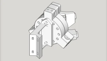 LowRider 3 CNC - Надстройка - KINEMATIC Pen Holder v4.0 -...
