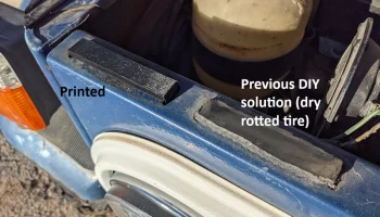Бампер капота FJ40 Toyota Land Cruiser