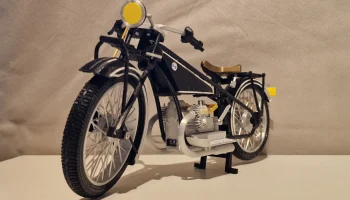 Мотоцикл BMW R32 1925 года выпуска, масштаб 1:6,5. Дизайнер  1