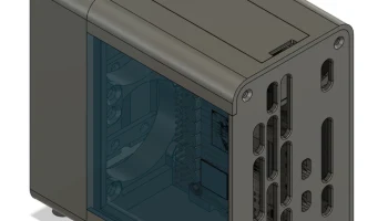 Fractal Baby North - корпус Raspberry Pi (3, 4 и 5) + BIGTRE 6