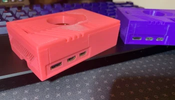 Чехол для Raspberry Pi 5 в стиле ретро (защелкивающийся) 2