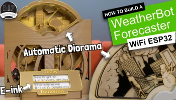 WeatherBot - театр прогнозов погоды для 3D-печати........
