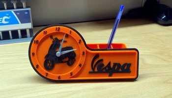 VESPA GTS Ремикс Maker World Clock 1