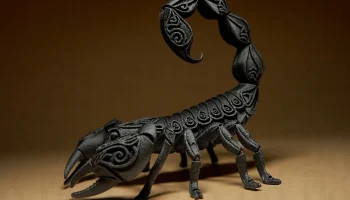 Дизайнерская скульптура СКОРПИОН...... 5