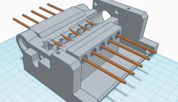 Модифицированный корпус шкива MMU2S и MMU2+1S своими рука..