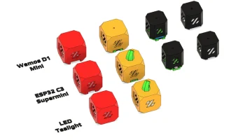 Настольный светильник VORON Cube 1