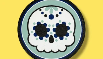 Dia de Los Muertos - День мертвых - набор подставок в вид... 4