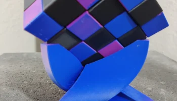 Исследования дизайна стенда Cube 1
