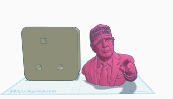 Крышка прицепного устройства Дональда Трампа (PEGGED DESI... 3