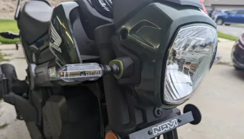 Передний сигнальный разъем/пластина для Honda Navi 110......