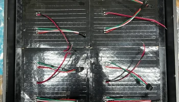 Светодиодная RGB-матрица WS2812B ESP32 WLED 32x32, кругла.. 8