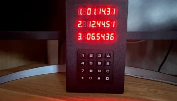 3 таймера с 7-сегментным дисплеем