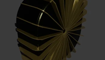 Крышка помпы TITAN AIO Дизайн диффузора......