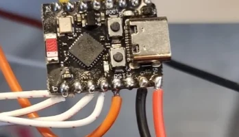 Аркадный джойстик Bluetooth ESP32 C3 1