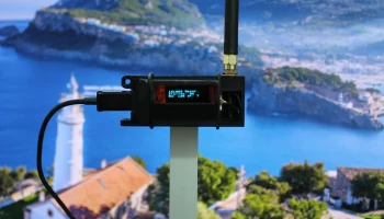 Уличный кейс Heltec ESP32 LoRa с козырьком от солнечного .. 2