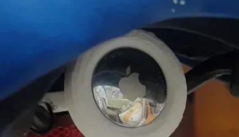 Держатель Apple Air tag под седлом велосипеда...
