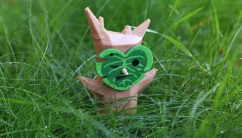 Корок Low Poly (из Zelda BOTW) 3