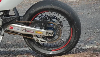 CRF450L Защита цепи Supermoto 2