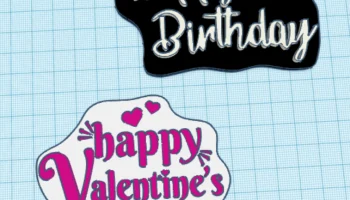 Sello de Feliz Cumplea&ntilde;os и Dia Del Amor
