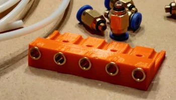 Prusa MMU2S Задняя муфта из ПТФЭ 2